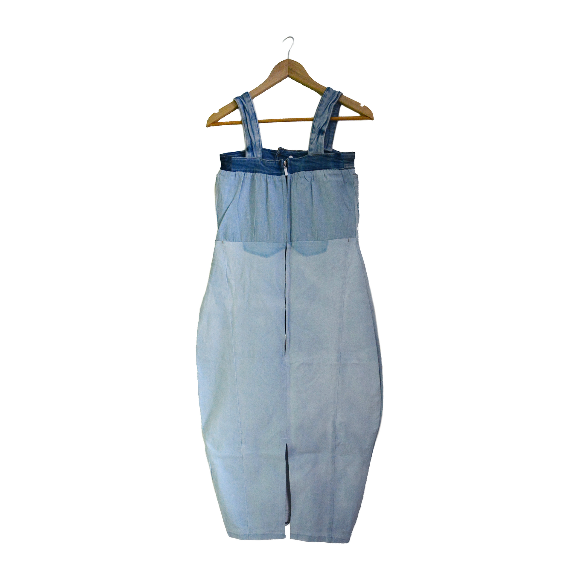 Newspaper Maxi Lichtblauw Hangend S/M Achterkant