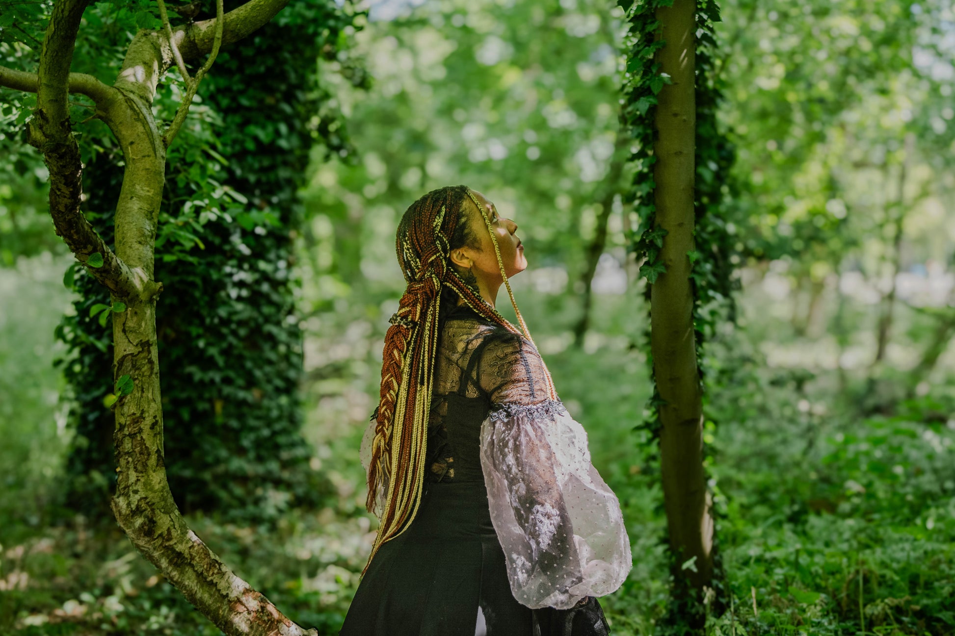 Princess Christina Top achter-/zijkant fotoshoot in maat S