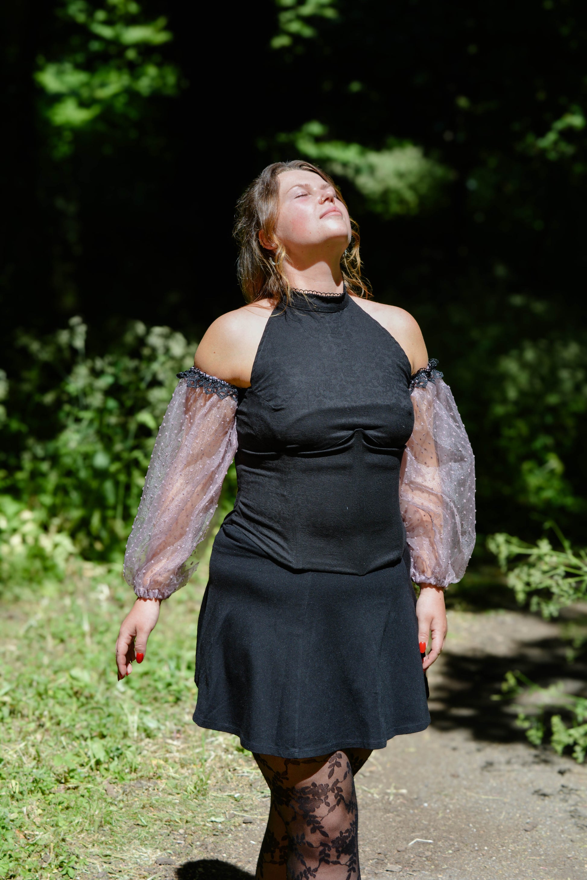 Princess Christina Top voorkant fotoshoot in maat L