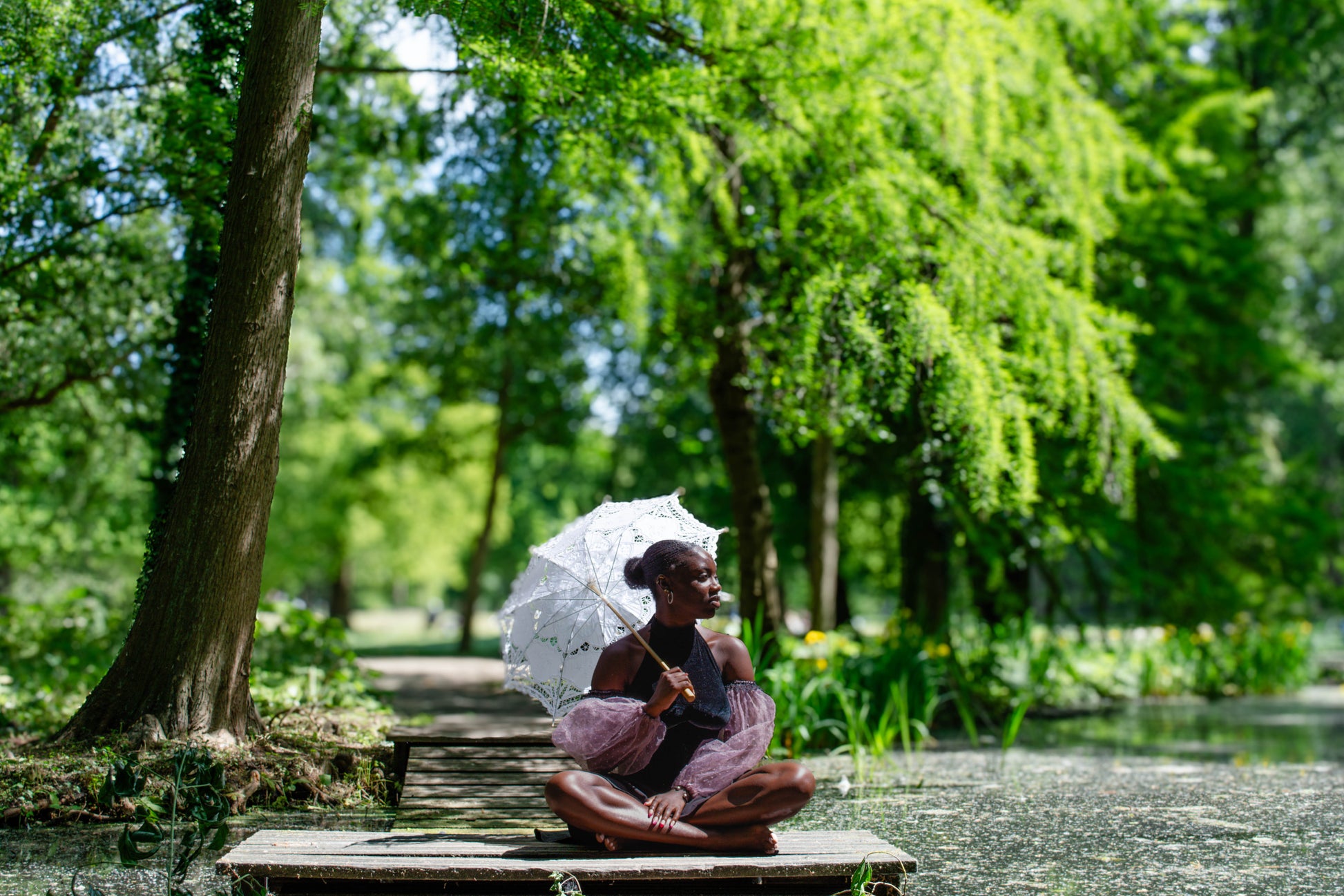 Princess Christina Top voorkant fotoshoot in maat M